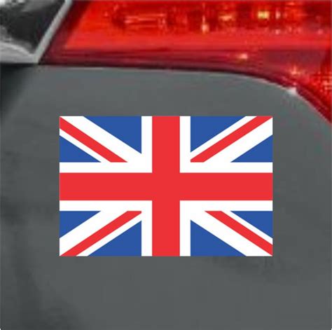 4 British Flag Sticker Vinyl Decal England United - Etsy