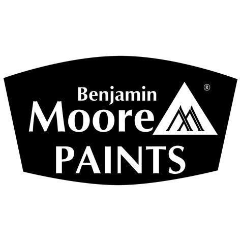 Benjamin Moore Paints Logo Black and White – Brands Logos