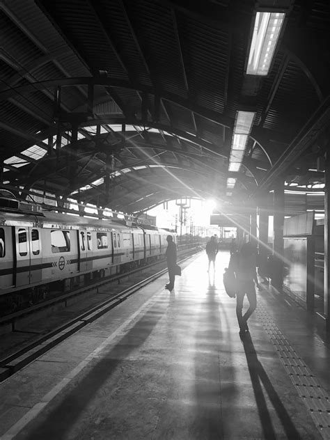 Nehru Place Metro Station at dusk. 🚇 : r/delhi