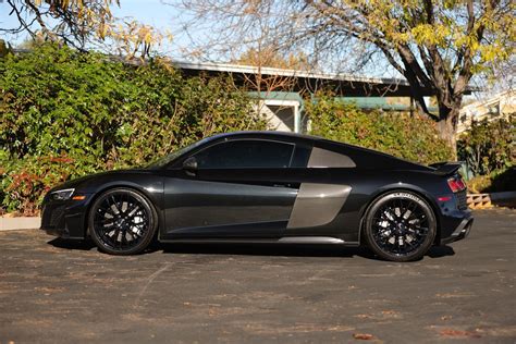 2020 Audi R8 Coupe V10 Performance 10,738 Miles Mythos Black Metallic ...