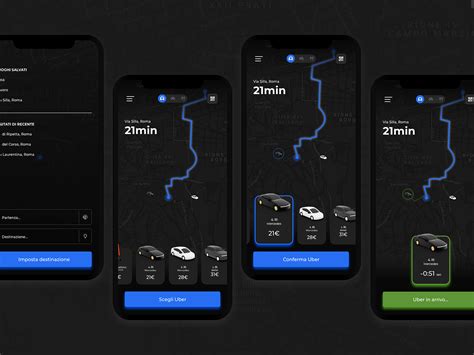 Uber App Redesign Concept Uxui By Gabriele Giannetti On Dribbble