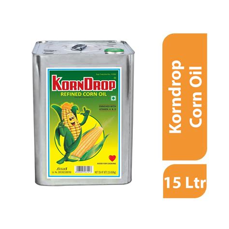 Korndrop Refined Corn Oil Ltr Tin Udp Market