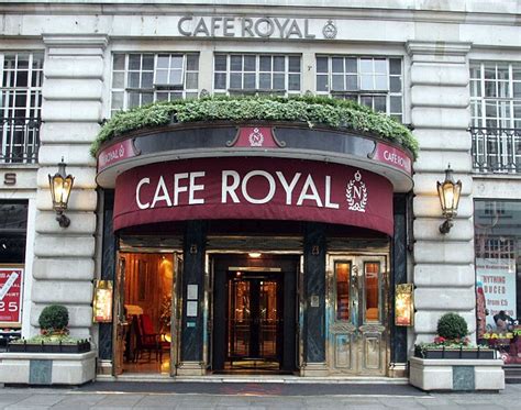 Café Royal From Fancy Restaurant To Five Star Luxury Regent Streets