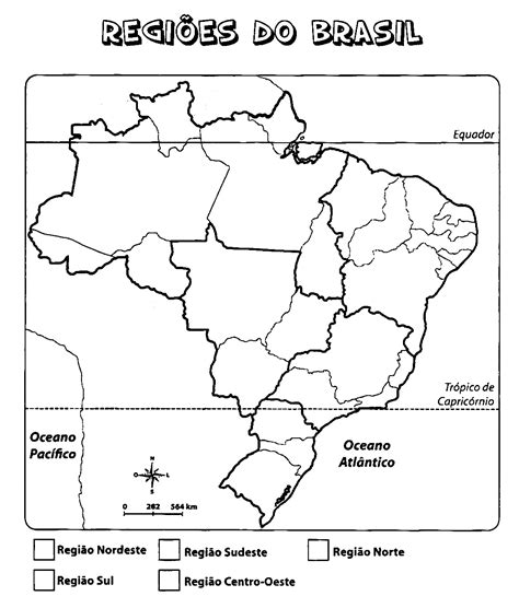 Atividades Sobre As Regi Es Brasileiras Ano Braincp