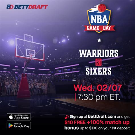 Warriors Vs Sixers : r/BettDraft