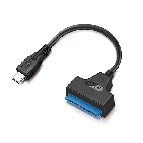 RuhZa USB C SATA, Type C to SATA Cable USB 3.1 Type C Gen 2 Adapter ...