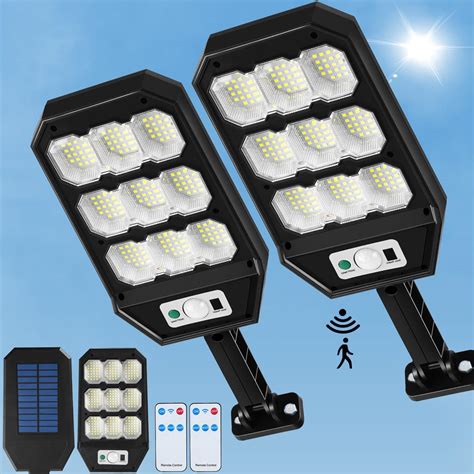 Glückluz Luces Solares Exterior 2 Pack Negras Paga Hasta 24 Meses