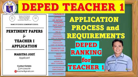 DepED Hiring Guidelines Teacher Ranking Process 2023 2024