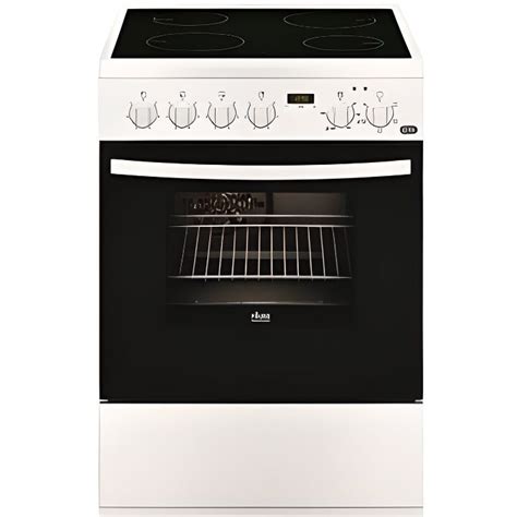 Cuisinière électrique FAURE 60x60 4 foyers radiants Four