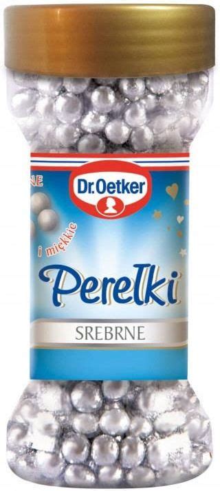 Posypka cukrowa perełki Dr Oetker srebrne 42g Ceny i opinie