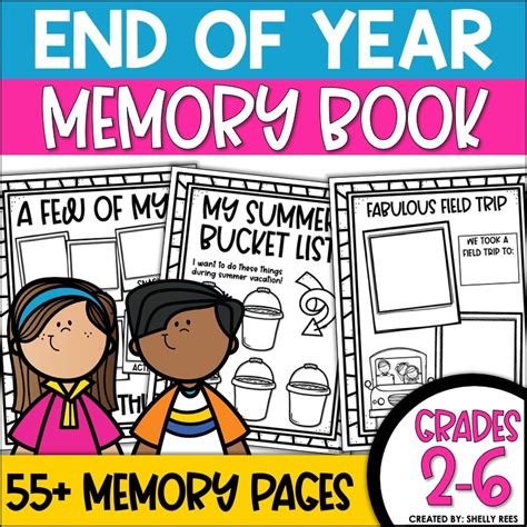 End Of Year Memory Book 18 Fun Ideas Appletastic Learning