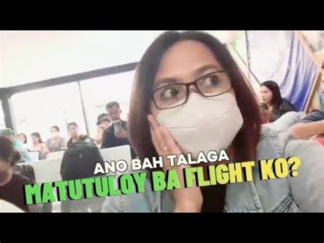 MUNTIK NA DI MATULOY ANG FLIGHT KO Travel Flight Viral Airasia