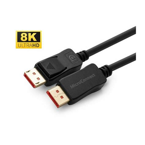 28 90 Microconnect MC DP MMG 500V1 4 DisplayPort Kaapeli 5 M Musta