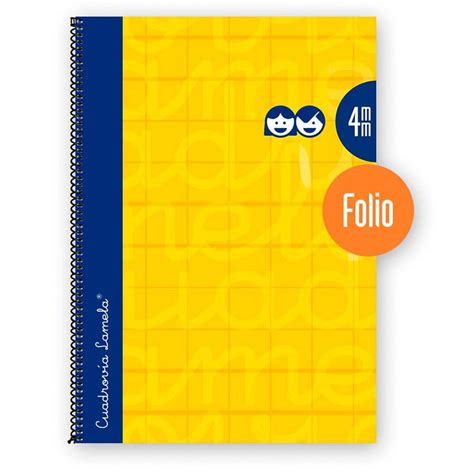 Cuaderno Espiral Lamela Folio H Fte Am Lamela Sin Licencia