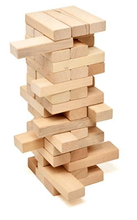 Jenga Wooden Puzzle Chessbaron Chess Sets 01278 426100