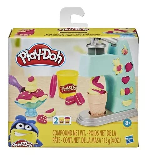 Play Doh Hasbro Mini Heladería Masas Moldeables E9368 MercadoLibre