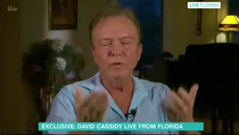 David Cassidy Reveals He Is Battling Dementia A Part Of Me Always Knew This Was Coming Ok