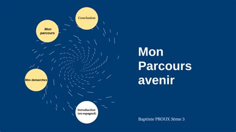 Diaporama Parcours Avenir By Baptiste Proux On Prezi