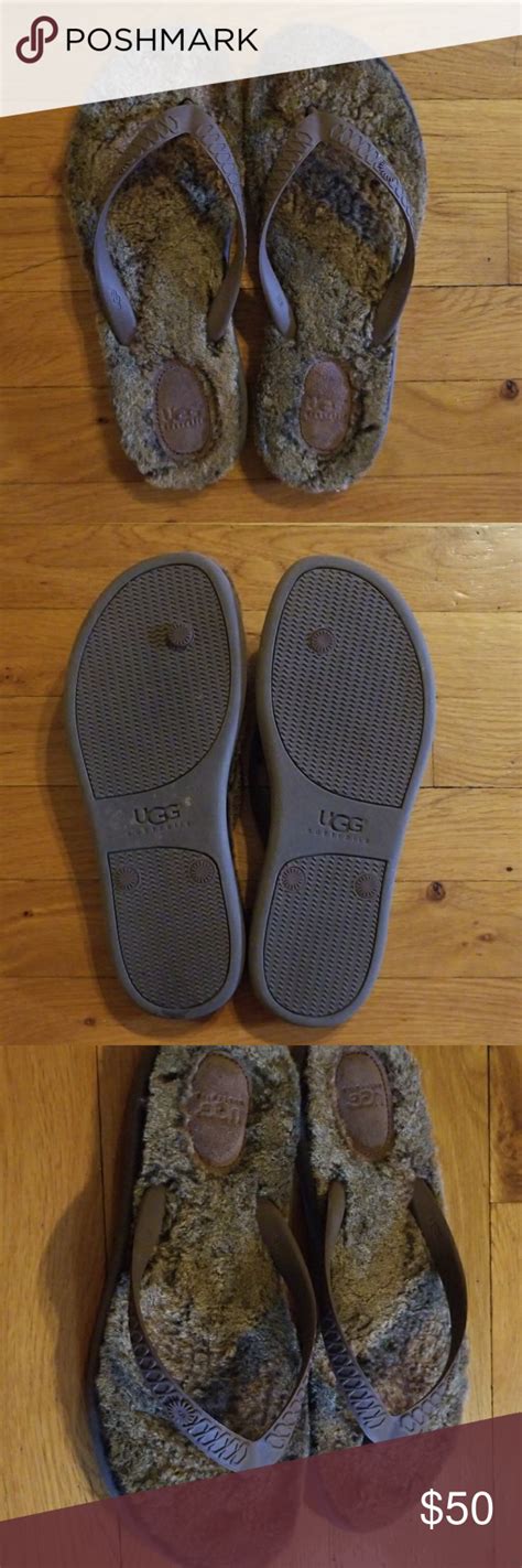 Ugg Flip Flops Fur Lined Ugg Flip Flops Uggs Flip Flops