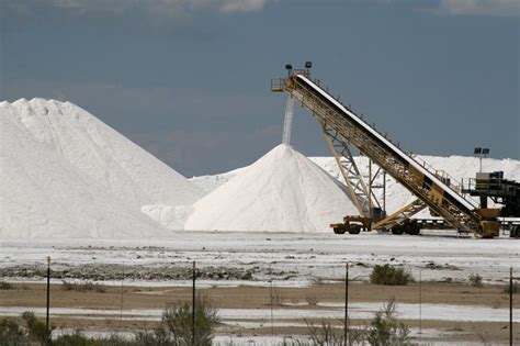 Mining Salt Great Salt Lake Utah Geology Pics