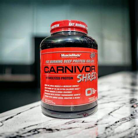 Muscle Meds Carnivor Shred Protein 4 Lbs 56 Servings Ncr Food