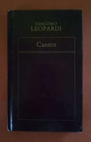 Cantos Giacomo Leopardi Cuotas sin interés