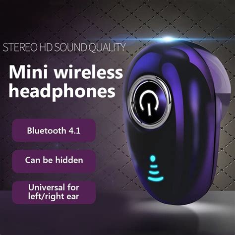 Mini True Bluetooth Wireless Earphone Noise Cancelling Invisible