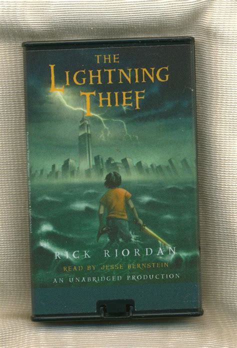 The Lightning Thief Library Edition Riordan Rick Bernstein Jesse