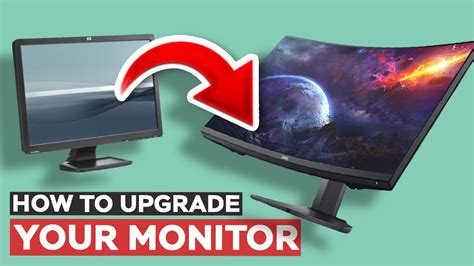 How To Upgrade Your Monitor Youtube