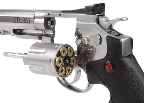 Crosman Sr S Silver Dual Ammo Co Revolver Pyramyd Air