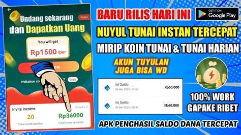 BARU RILIS NUYUL APLIKASI TUNAI INSTAN TERCEPAT 100 TERBUKTI