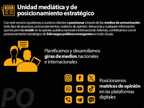 Unidad mediática y de posicionamiento estratégico