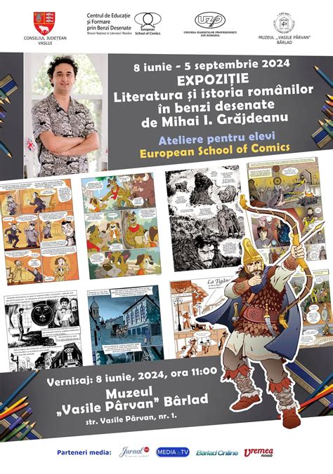 Expozi Ia Literatura I Istoria Rom Nilor N Benzi Desenate Iunie