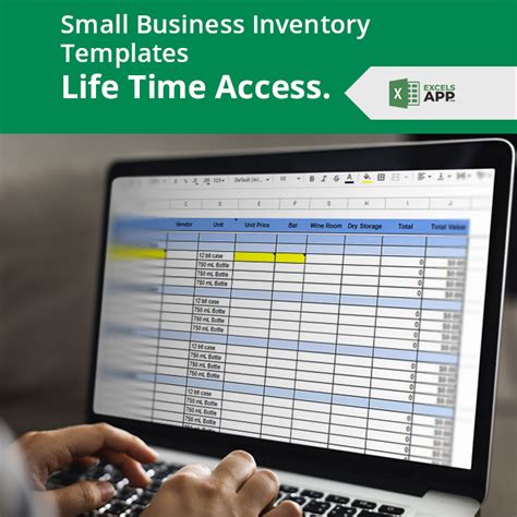 Small Business Inventory Templates - Excels App