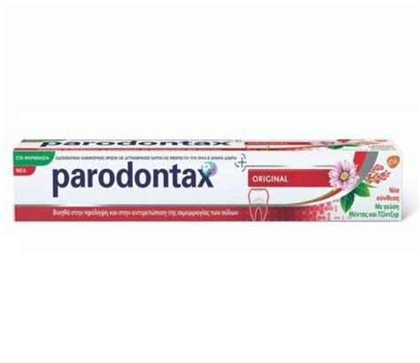 Parodontax Pasta Dentífrica Original Sabor Menta Y Jengibre 75ml