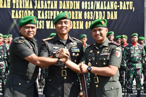 Malang Post Tongkat Komando Komandan Kodim Kabupaten Malang