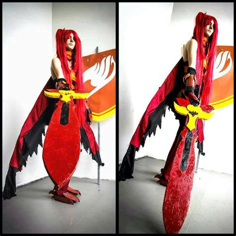 Erza Scarlet - Fire Empress Armor by Eschei on DeviantArt