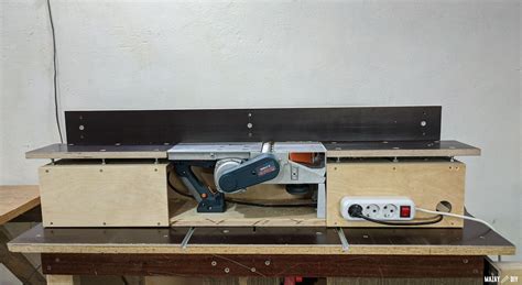 Homemade benchtop jointer — Free Plans and 3D model