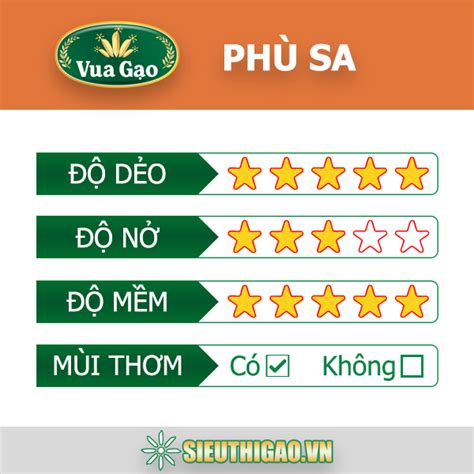 Gạo Thơm Vua Gạo Phù Sa túi 5kg - Siêu Thị Gạo