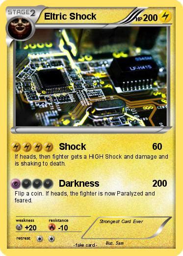 Pokémon Eltric Shock Shock My Pokemon Card