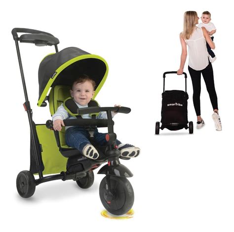 Triciclo Multifuncional - Triciclo multifuncional SmarTrike SmarTfold 500 verde en Precialo ...