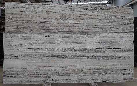 Silver Travertine Unfilled And Honed Slabs Snb Stone Australia