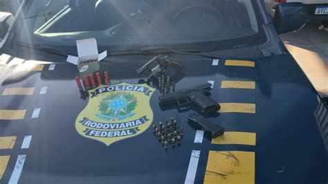 PRF apreende duas armas de fogo e munições em Vilhena News Rondônia