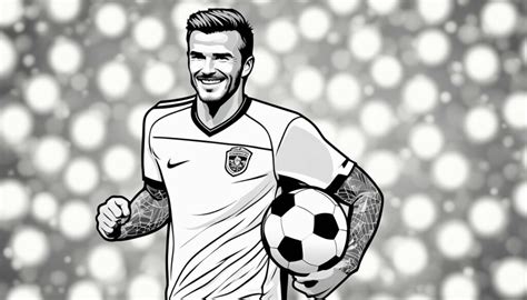 David Beckham Coloring Pages 9 Free Printable Sheets