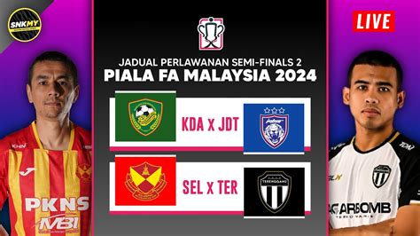 Jadual Perlawanan Separuh Akhir Kedua PIALA FA 2024 Selangor FC Vs