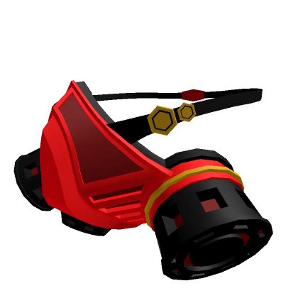 Red Sci Fi Valk Gas Mask Roblox Item Rolimon S