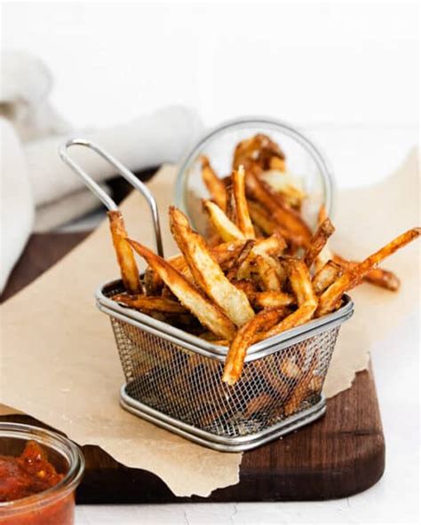 Garlic Parmesan Air Fryer Fries Super Crispy And Full Of Flavor