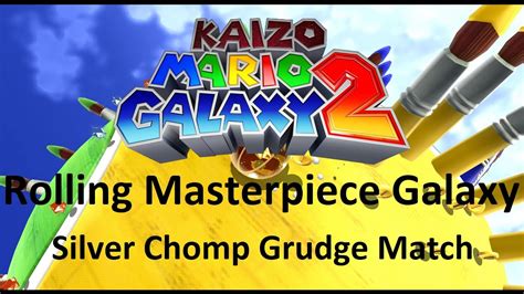 Kaizo Mario Galaxy 2 Rolling Masterpiece Galaxy Silver Chomp Grudge