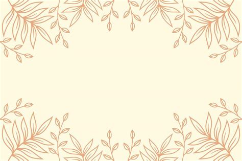 Illustration Vector Graphic of Luxury Nature Background Template with Aesthetic Style. Aesthetic ...