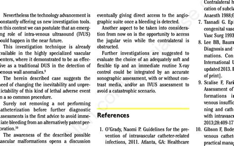 Innominate vein Doppler ultrasound-not detectable saccular malformation ...